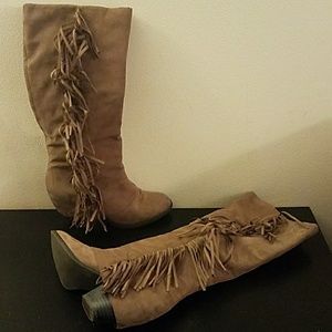 Fergalicious "Lucy" Fringe Boot